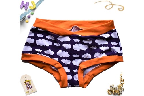 Buy XXXL Boyshorts Purple Clouds now using this page